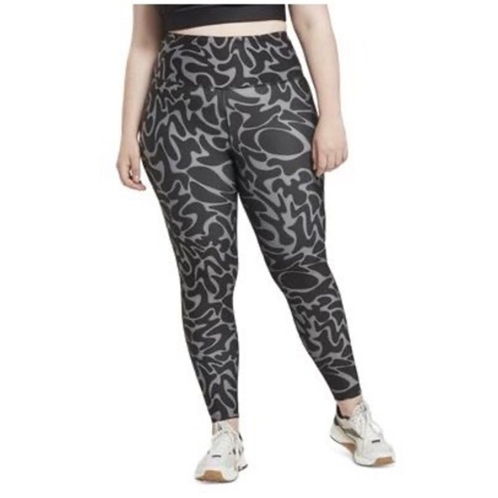 ID Ideology Leggings Womens M Compression Abstract Swirl Activewear size 3X